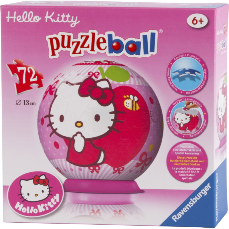 Ravensburger Круглый 3D-пазл, 240 элементов, Hello Kitty