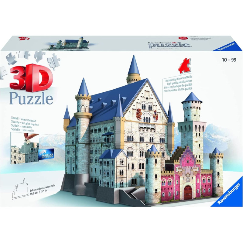 Ravensburger 3D пазл Замок Нэшвилла, 216 элементов, 10+