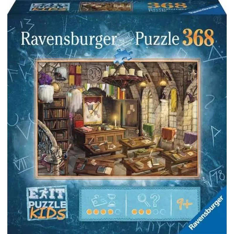 Ravensburger Пазл Escape, 368 деталей: Волшебный переполох (9+)
