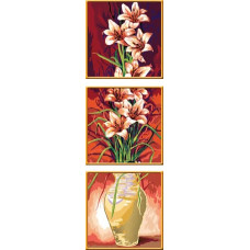 Ravensburger Картина по номерам &ndash; Цветы