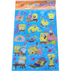 Nav Datu* Uzlīmju komplekts SpongeBob 40x28 cm 16996