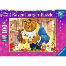 Ravensburger Пазл 100 элементов Дисней Белль и Чудовище