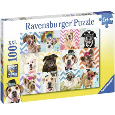 Ravensburger Пазл 100 элементов Собачьи маскировки