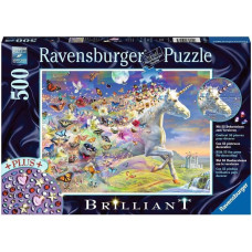 Ravensburger Пазл R 500 Br Единорог и бабочки