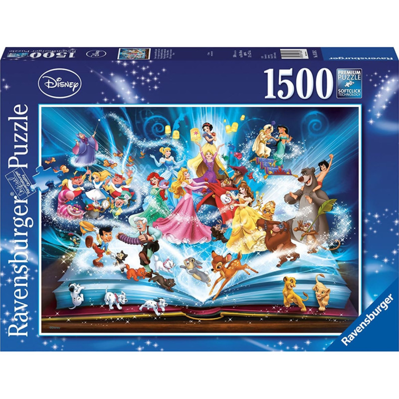 Ravensburger Пазл 1500 Книга историй Дисней