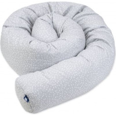 Julius Zollner Bērnu gultiņā ielokāma apmale Jersey "Tiny squares grey"