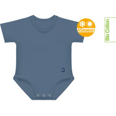 Growing body Bio Cotton 4Season 0-36m blue