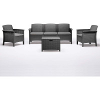 Bica Комплект садовой мебели Set Venezia 3 серый
