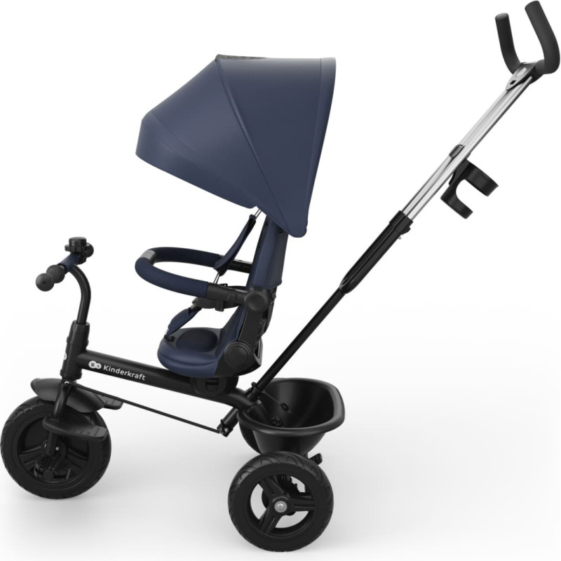 Kinderkraft Трёхколёсный велосипед ASTON 2 PLUS Navy
