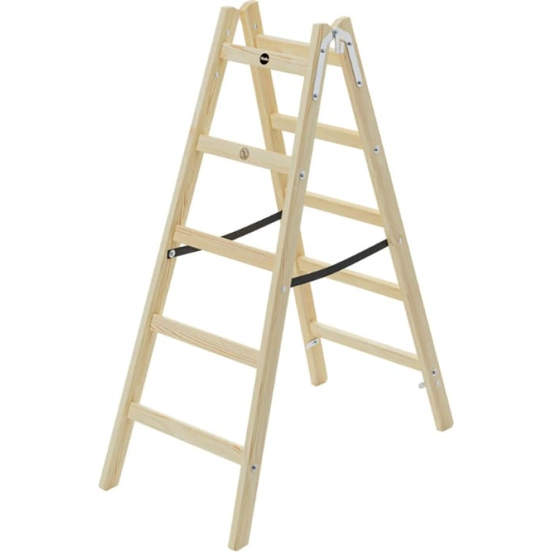 Hailo Двусторонняя лестница H40 StandardLine / деревянная / 2x5 ступеней