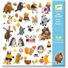 Djeco Наклейки - Пушистые друзья