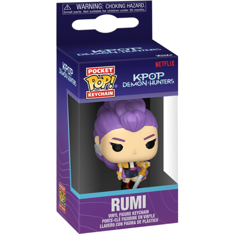 Funko POP! Брелок: KPop Demon Hunters - Rumi