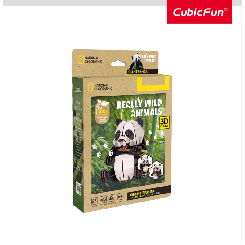 Cubic Fun CUBICFUN NATIONAL GEOGRAPHIC 3D пазл &laquo;Большая панда&raquo;