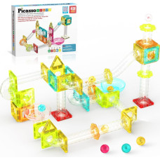 Picasso Tiles Magnetic constructor Marble Run 45 pcs., PTMG45