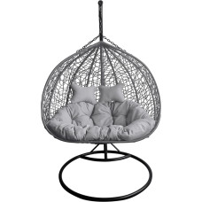 Divvietīgs krēsls „Vestina”, pelēks