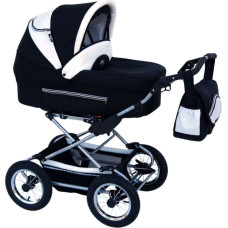 Baby Fashion FANARI Универсальная коляска 2в1, 103 black+white