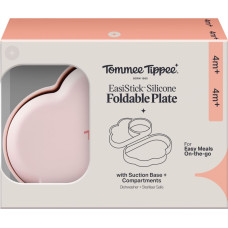 Tommee Tippee Silicone Foldable Plate with Suction Base and Compartments, 448743