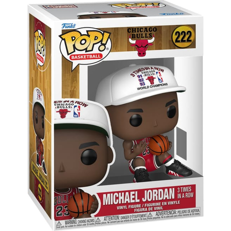 Funko POP! Vinyl: Фигурка: NBA - Michael Jordan 3 Times in a Row