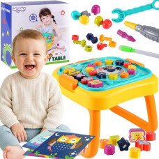 Woopie Interactive Educational Table Workshop and 3-in-1 Board