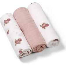 Babyono 348/13 SUPER SOFT PINK MUSLIN DIAPERS