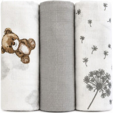 Ega Kids Diaper - SET - 2088 - MUSLIN - EGA - size 60x80 cm  - nr 81