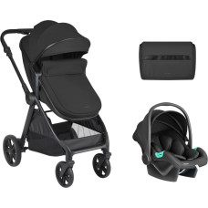 Stroller 3in1 transf. seat Eloe Black