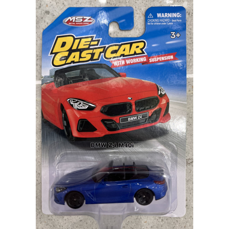 MSZ металлическая модель BMW Z4 M40i, масштаб 1:57