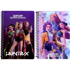 Kpop Demon Hunters B5 Notebook, assort., 364-02402