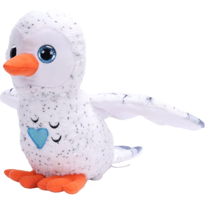 Happy Yappers Interactive Plush Toy White Owl, 9470