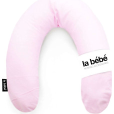 La Bebe ™ Rich Cotton Nursing Maternity Pillow Art.81031 Pink Flanel Подковка для сна, кормления малыша 30x104 cm