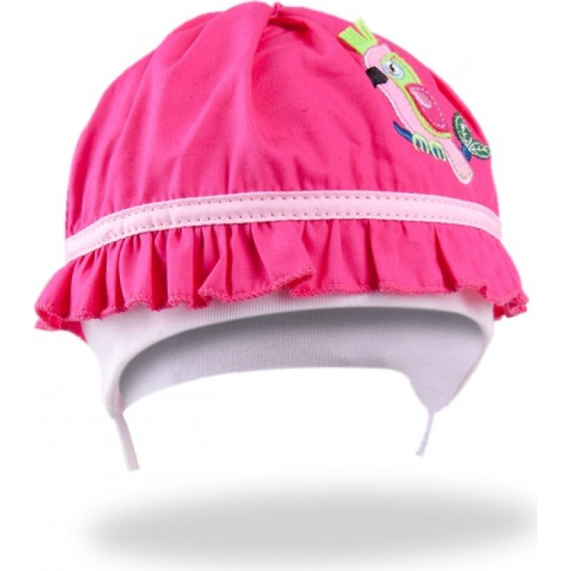 Yo Baby Cepurīte PINK PARROT (40-44 cm) CLU-067-izpārdošana