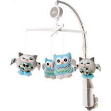 4Baby Karuselis OWLS blue 4BABY OB08