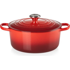 Le Creuset Чугунная кастрюля круглая Ø26см / 5,3л красная