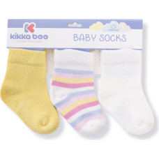 Baby socks Stripes Yellow 1-2y