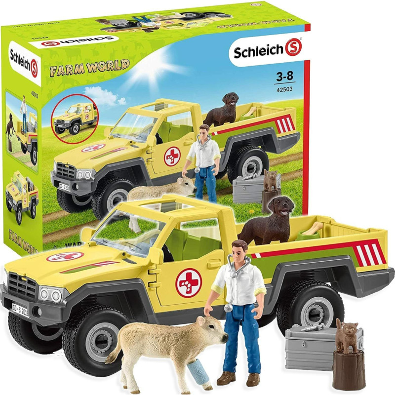 Schleich Vet Visit to the Farm Farm World 42503