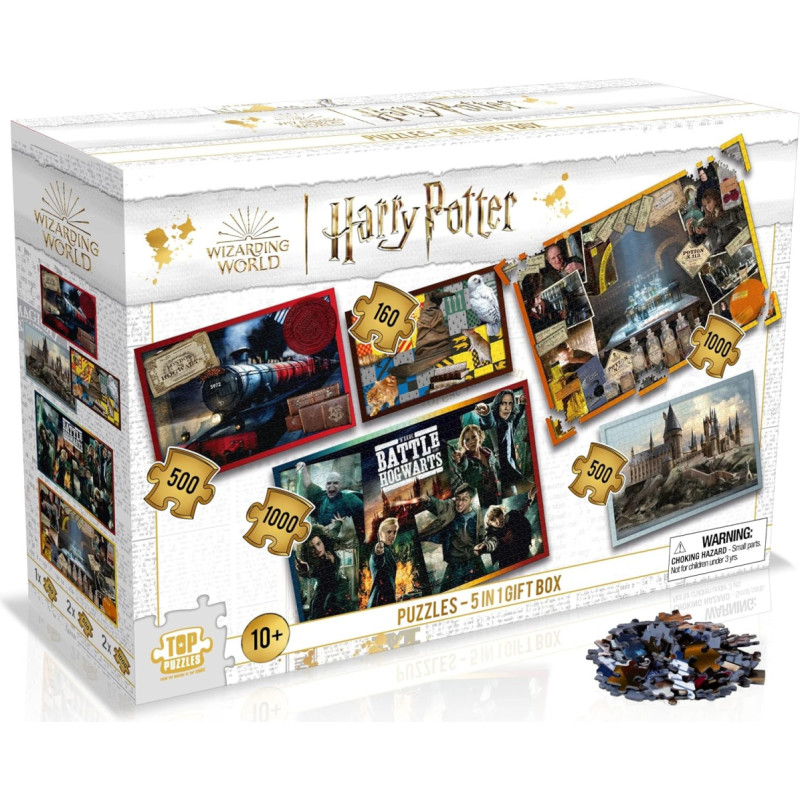 Harry Potter Puzzle 5in1 Gift Box 9412