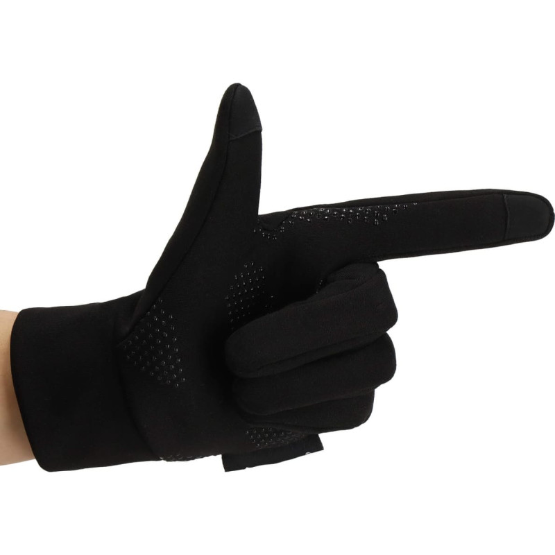 Springos Универсальные зимние сенсорные перчатки для телефона Springos GL0006  размер L, черные