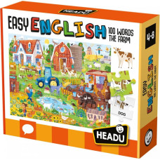 Headu Развивающая игра Easy English 100 слов ферма