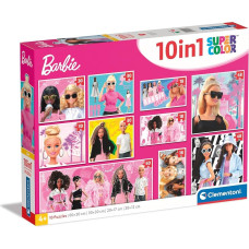 Clementoni pusle 10in1 Barbie