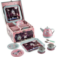 Floss & Rock Musical Tin Tea Set - Enchanted