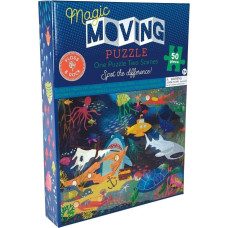 Floss & Rock Magic Moving Puzzle, Deep Sea, 50 pcs.