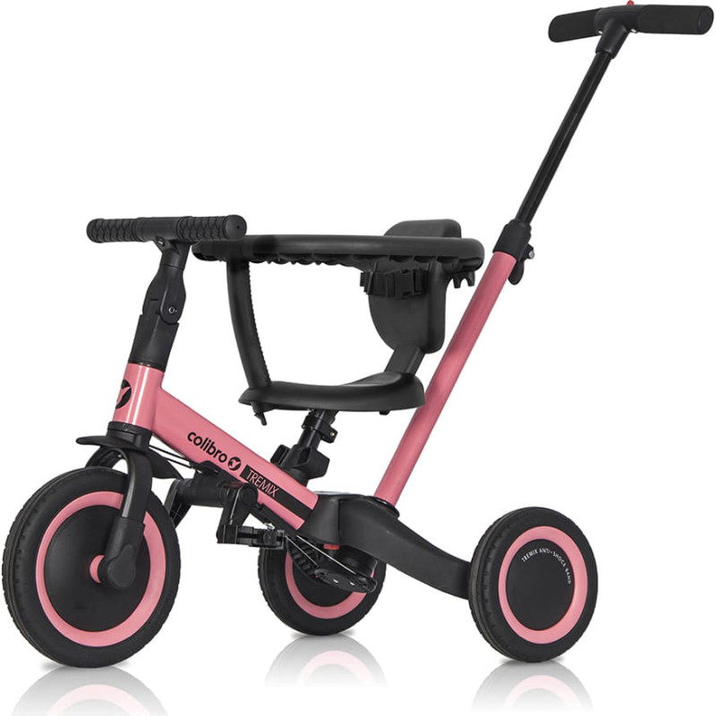 Детский велосипед Colibro Tremix Up 6-в-1 — розовый