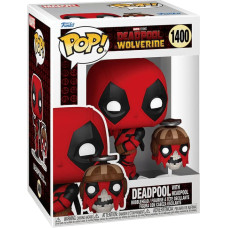 Funko POP! Vinyl: Фигурка: Marvel: Deadpool & Wolverine - Deadpool & Headpool