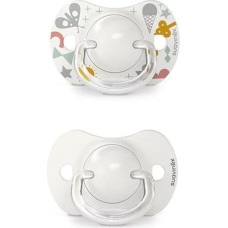 Suavinex 083195 PACIFIER SX PRO 0-6 2PCS GRAY 308268