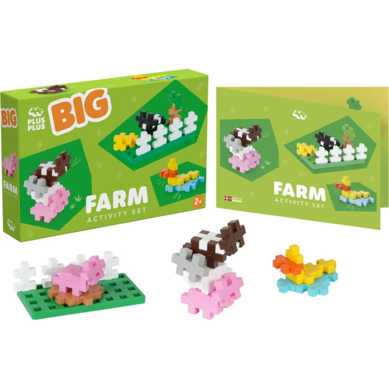 Plus Plus BIG construction toy, Farm, 50 pcs.