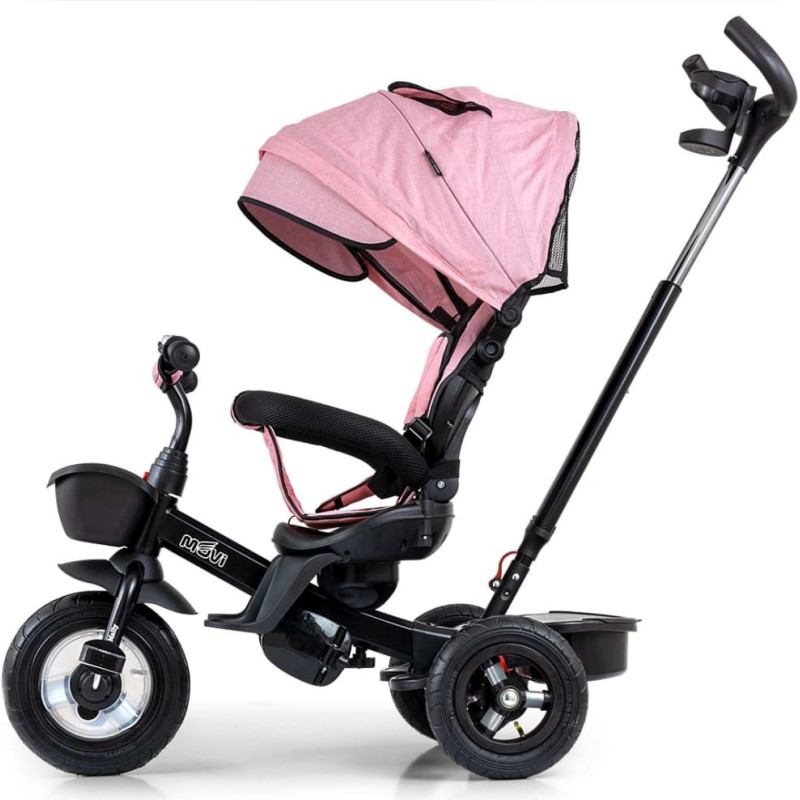 Milly Mally Трёхколёсный велосипед Movi Black-Pink