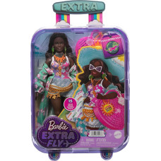 Кукла Barbie Extra – дорожная серия, пляжный выпуск, артикул HPB14