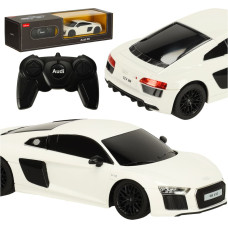 RC auto 1:24 AUDI R8 2015 balts