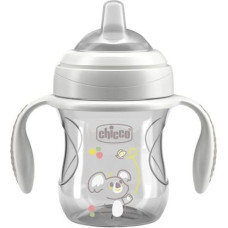 Chicco 180615 FIRST TRAINING CUP WITH SOFT SPOUT 4+ GREY