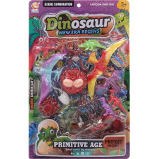 ZESTAW DINOZAURÓW 17 ELEMENTÓW